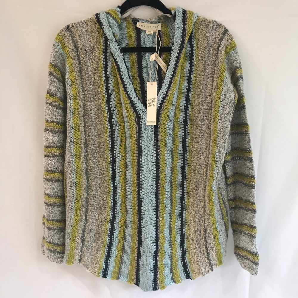 Scout Striped Baja Hoodie